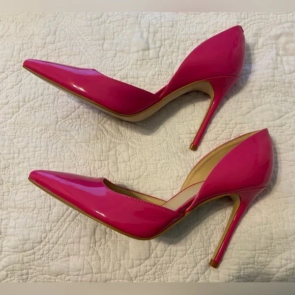 Marc Fisher Christa Patent Pink Pumps - Picture 4 of 10